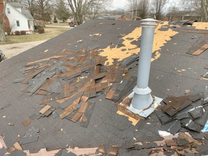 hail damage roof